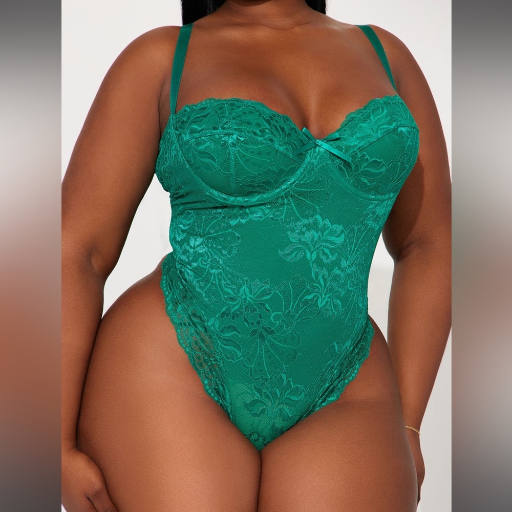 Green lingerie